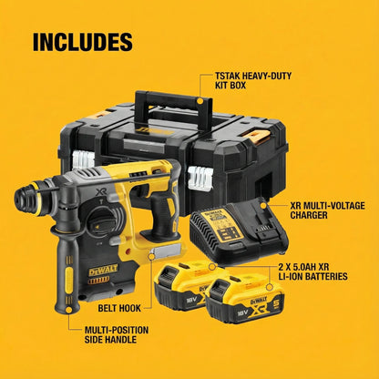 SDS‑Plus Rotary Hammer XR 18V DCH273P2T‑QW