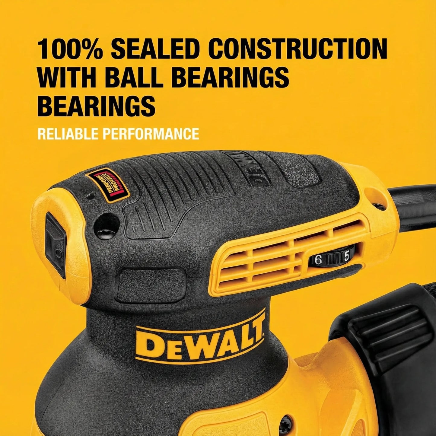 Ø 126 mm Random Orbital Sander DWE6423-QS